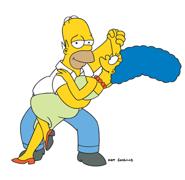 Homer a Marge
