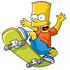 Bart Skateboard